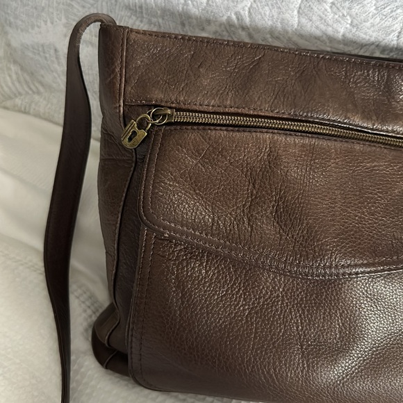 Vintage brown bag - Picture 3 of 12